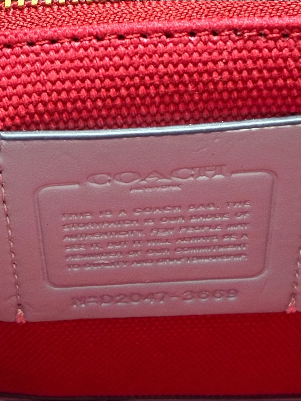 Coach tote 22